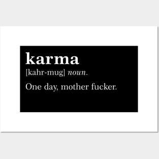 Karma definition Posters and Art